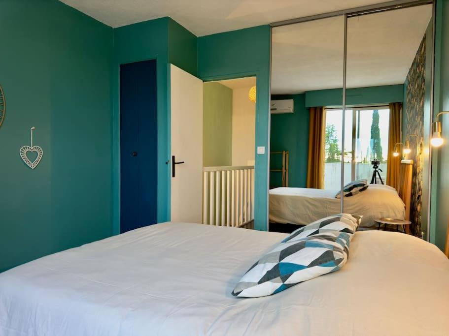 Maison Au Calme 2 Chambres Terrasse Clim Parking Gratuit Монпелие Екстериор снимка
